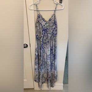 Alya High low scallop cut dress. XS. Like new.